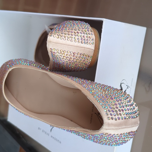 Steve Madden rhinestone flats - Picture 3 of 8